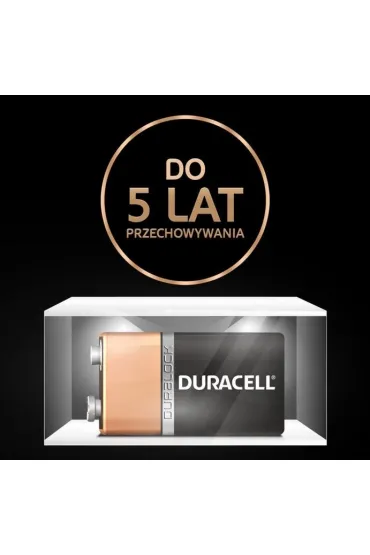 Bateria LR61 Duracell extra life 9V B/C DURACELL LR61 9V DU