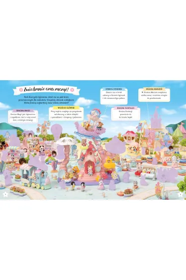 Sylvanian Families. Dzie� w Parku Rozrywki Sylvanian. Ksi��ka z naklejkami