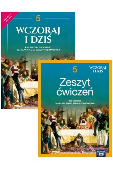 Wczoraj i dziś 5. Podręcznik i zeszyt ćwiczeń do historii dla klasy