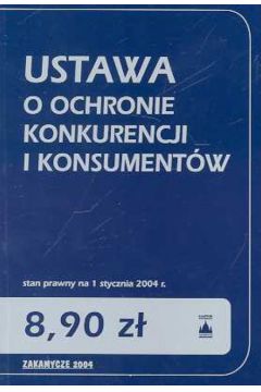 Ustawa o ochronie konkurencji  i konsument�w