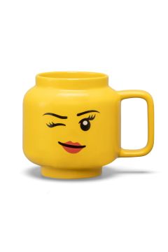 Kubek ceramiczny duża głowa LEGO - Dziewczynka Oczko