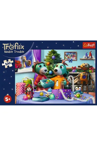Puzzle 100 el. �wi�ta Rodziny Treflik�w