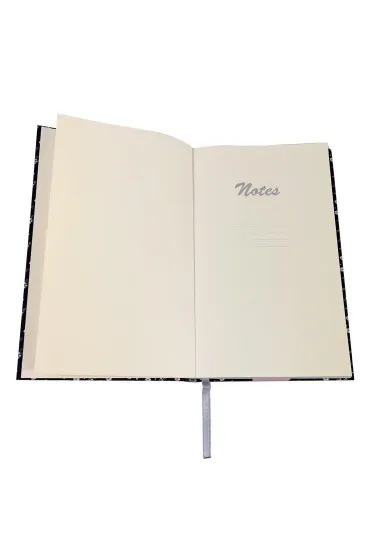 Bee-bee Notes A5 g�adki  z gumk� Soft Touch lakier UV pies labrador brudny r�