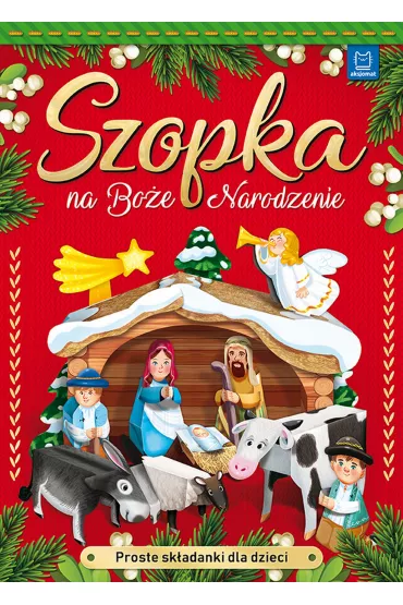 Szopka na Bo�e narodzenie proste sk�adanki dla dzieci