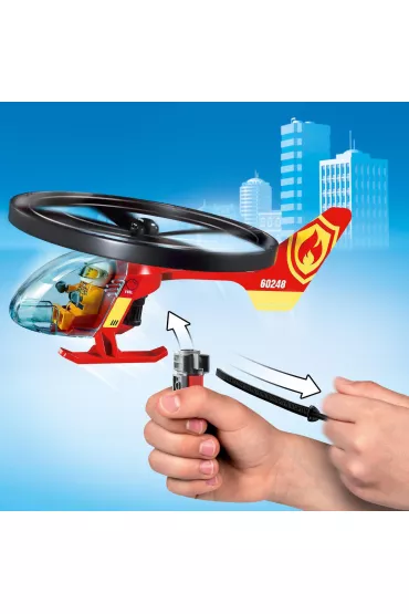 LEGO City Helikopter stra�acki leci na ratunek 60248