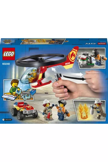 LEGO City Helikopter stra�acki leci na ratunek 60248
