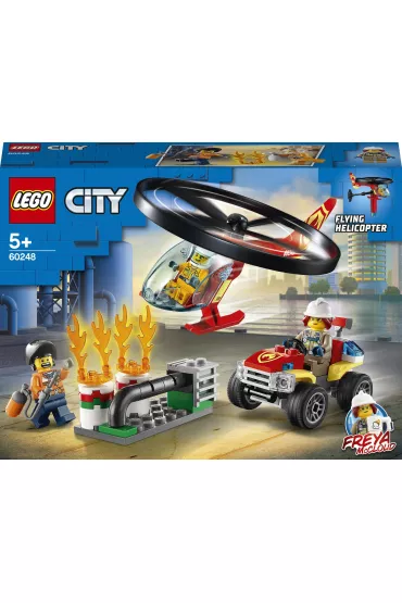 LEGO City Helikopter stra�acki leci na ratunek 60248