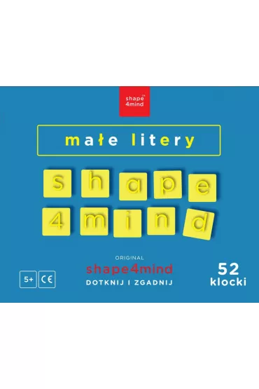 Shape4mind. Ma�e litery