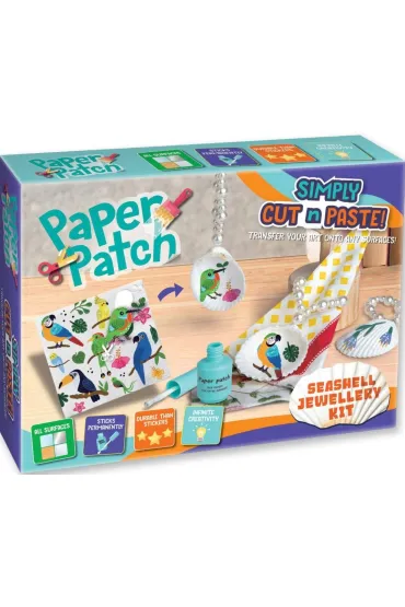 Zestaw kreatywny Strigo do Decoupage Paper Patch muszelkowa bi�uteria