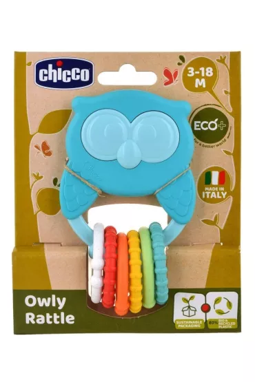 Grzechotka sowa Eco+ Chicco