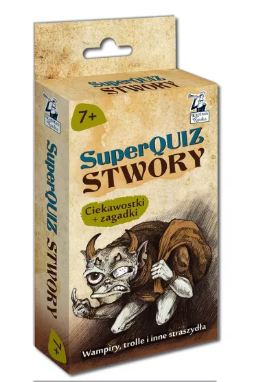 SuperQuiz. Stwory. Kapitan Nauka - Paulina Kaniewska