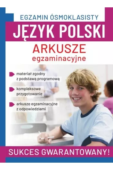 Egzamin smoklasisty. Jzyk polski. Arkusze - Robert Chamczyk, Agnieszka Brzostowska