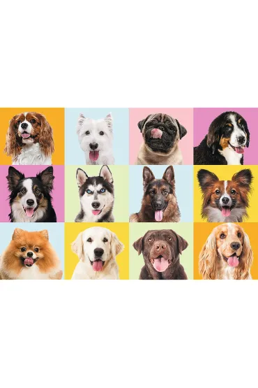 Puzzle 60 el. S�odkie psiaki Trefl