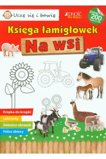 Ucz� si� i bawi�. Wielka Ksi�ga Zgadywanek. Na wsi