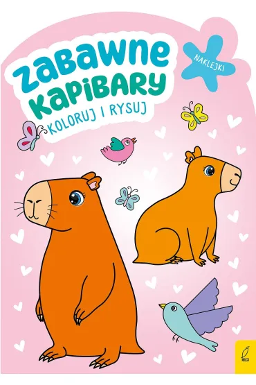 Koloruj i rysuj. Zabawne kapibary