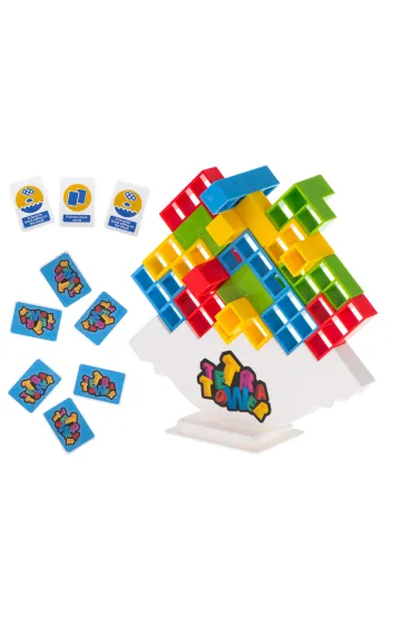 Gra zr�czno�ciowa Montessori Balansuj�ca klocki