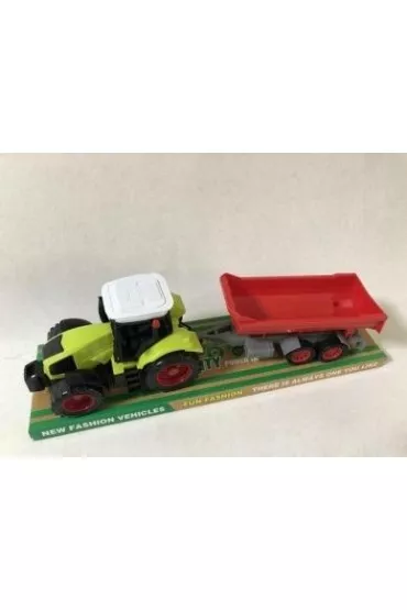 Traktor z maszyn� rolnicz� Macyszyn Toys