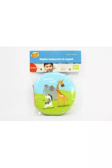 Ksi��eczka k�pielowa 15x20 cm Zwierz�ta �wiata SMILY PLAY SP83975 Anek