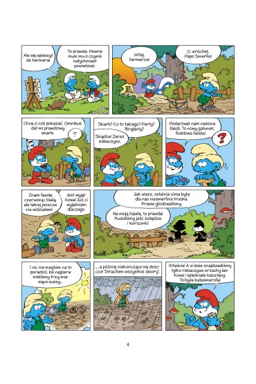 Smerfy i fioletowa fasola. Przygody Smerf�w. Tom 35 - Thierry Culliford, Alain Jost