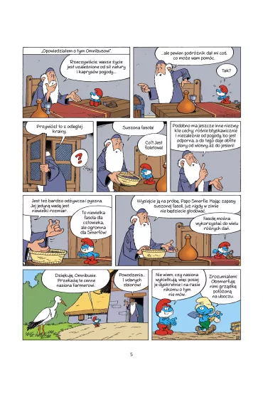 Smerfy i fioletowa fasola. Przygody Smerf�w. Tom 35 - Thierry Culliford, Alain Jost