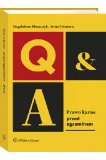 Prawo karne. Przed egzaminem - Anna Zientara, Magdalena B�aszczyk