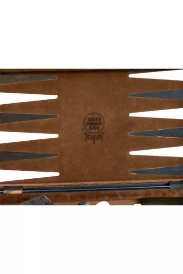 Backgammon wersja LUX czarna