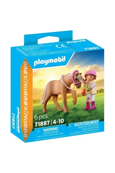 Playmobil DuoPack Dziewczynka z kucykiem 71887