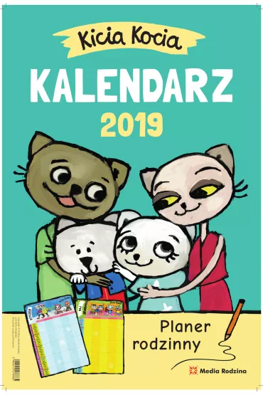 Kicia Kocia. Kalendarz 2019 - Anita G�owi�ska