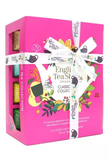 English Tea Shop Organic Kolekcja herbat klasycznych piramidki (classic-12 smakw) 12 x 2 g Bio