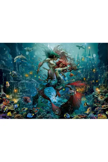 Puzzle 500 el. Atlantyda Educa
