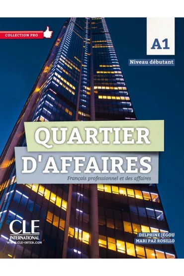 Quartier d'affaires A1 podr�cznik + DVD - Delphine Jegou, Paz Rosillo Mari