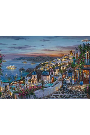 Puzzle 1000 PQ Robert Finale Zach�d s�o�ca na Santorini Grecja 113982 Schmidt