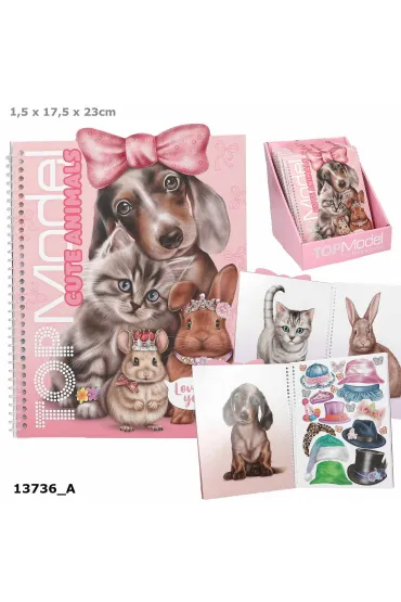 Zestaw Dress Me Up Cute Animals Top Model 13736A