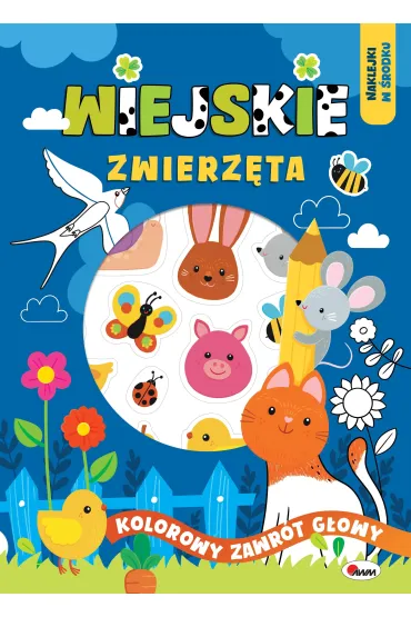 MALOWANKA A4 WIEJSKIE ZWIERZETA NAKL AWM