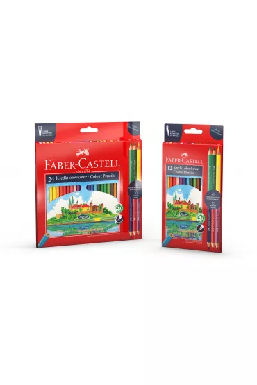 Faber-Castell Kredki o��wkowe Wawel 24 szt.