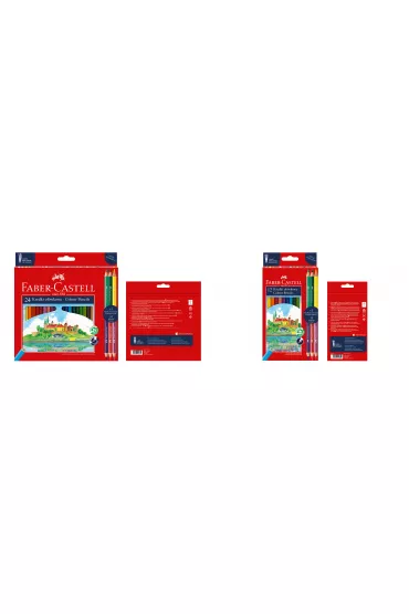 Faber-Castell Kredki o��wkowe Wawel 24 szt.