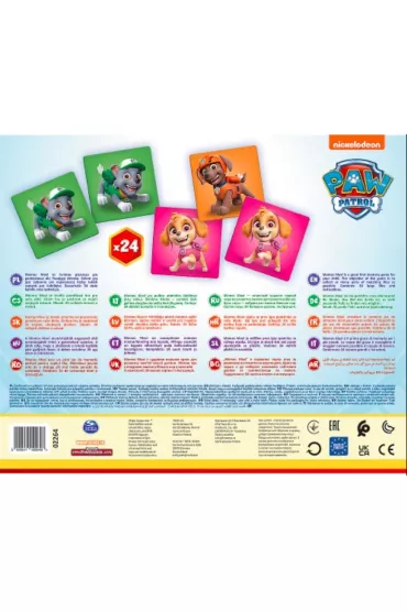 Memos Maxi. Paw Patrol. Wersja ukrai�ska Trefl