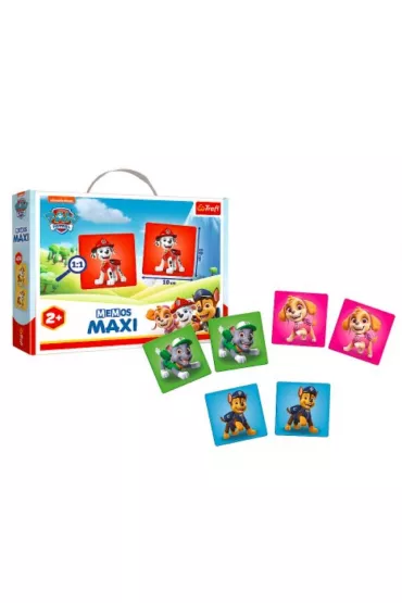 Memos Maxi. Paw Patrol. Wersja ukrai�ska Trefl