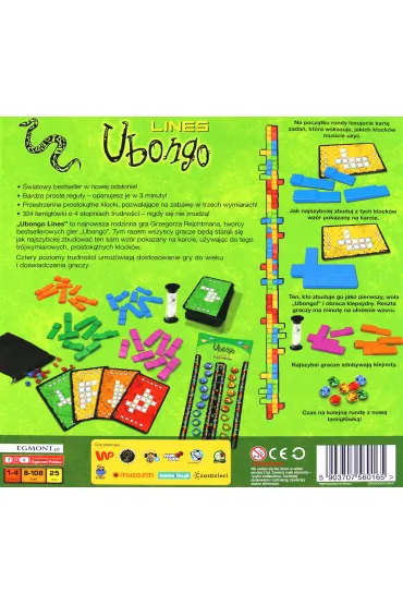 Ubongo Lines Egmont - Grzegorz  Rejchtman