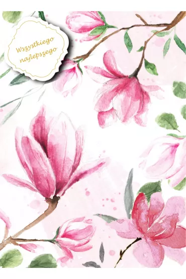 Henry Karnet B6 z dowieszk� magnolia
