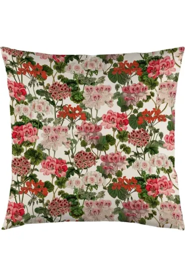 Poszewka na poduszk� 50x50cm - Pelargonia