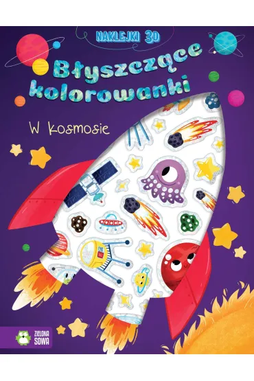 B�yszcz�ce kolorowanki. W kosmosie
