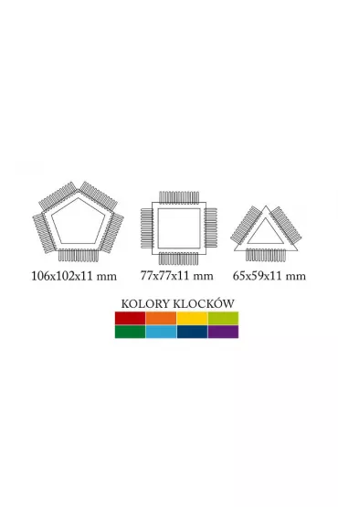 Klocki - 32 elementy