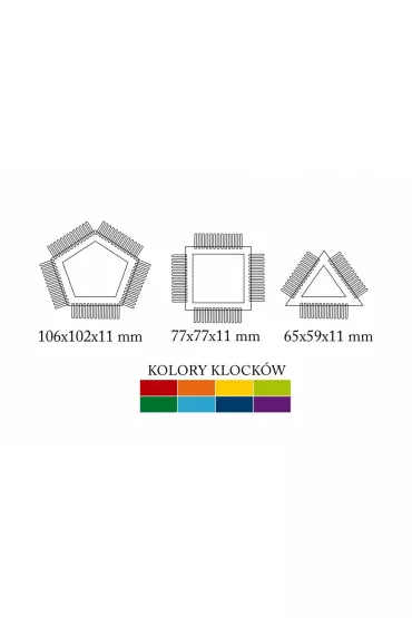 Klocki - 32 elementy
