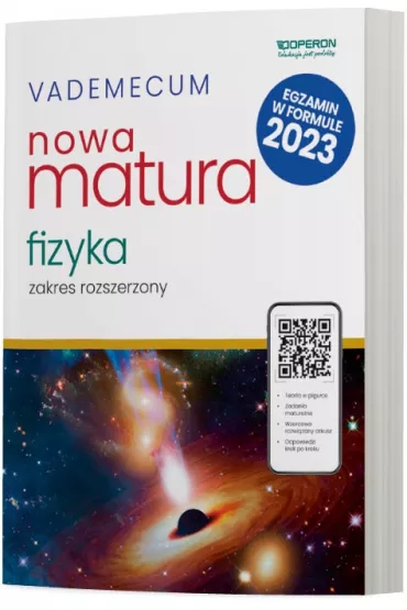 Nowa matura 2023. Fizyka. Vademecum. Zakres rozszerzony - Izabela Okrzesik-Fr�ckowiak, Roman Fr�ckowiak