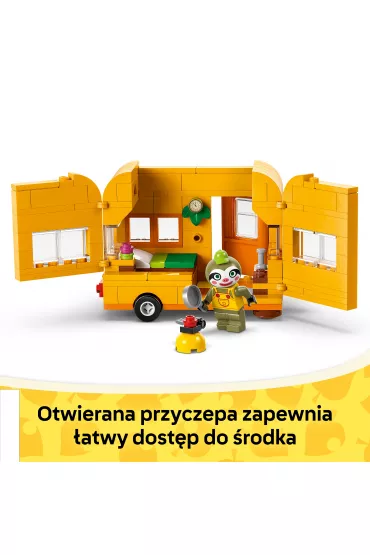 LEGO Animal Crossing Leif i jego karawan oraz sklep ogrodniczy 77054