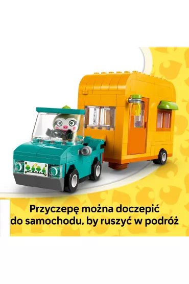 LEGO Animal Crossing Leif i jego karawan oraz sklep ogrodniczy 77054