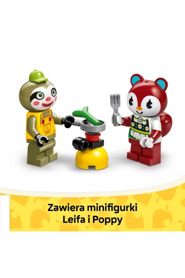 LEGO Animal Crossing Leif i jego karawan oraz sklep ogrodniczy 77054