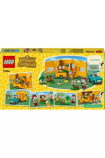 LEGO Animal Crossing Leif i jego karawan oraz sklep ogrodniczy 77054