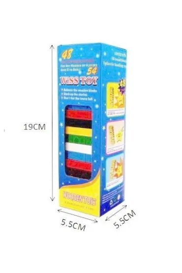 Jenga drewniana Merkpol